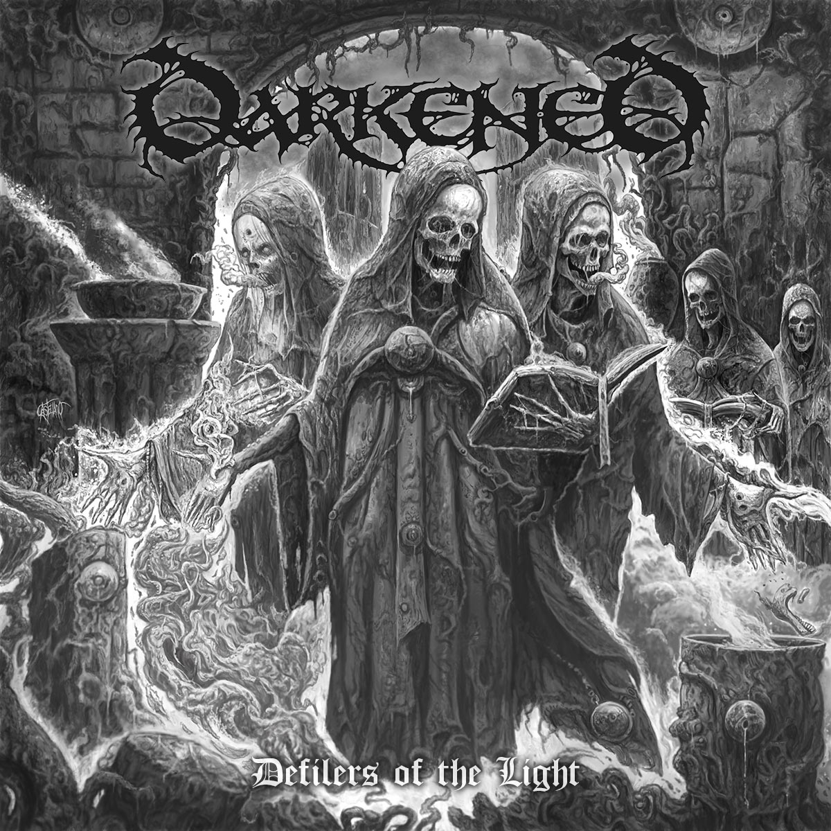 Darkened - Defilers of the Light - cover